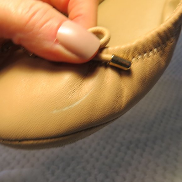 Vince Camuto Blush leather ballet flats Women's Size 7 - Picture 3 of 13